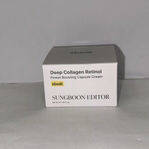 SUNGBOON EDITOR Deep Collagen Retinol Power Boosting Capsule Cream ~ 1.01 oz NEW
